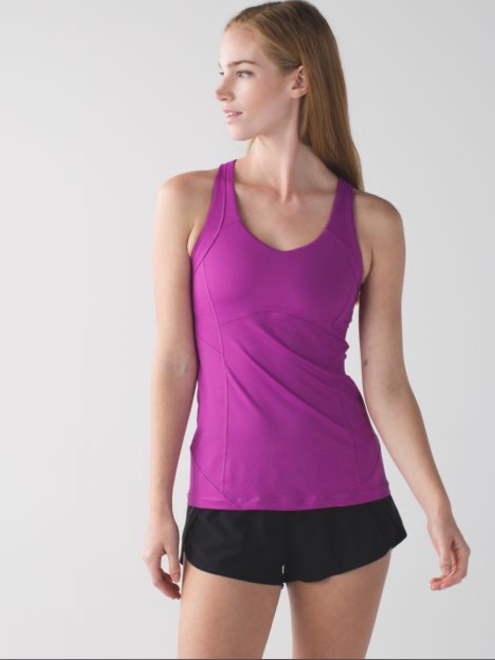 lululemon Women's Magenta Tank Top